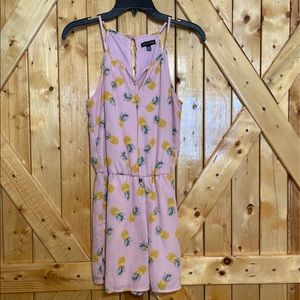 Pineapple romper with pockets!!🤩